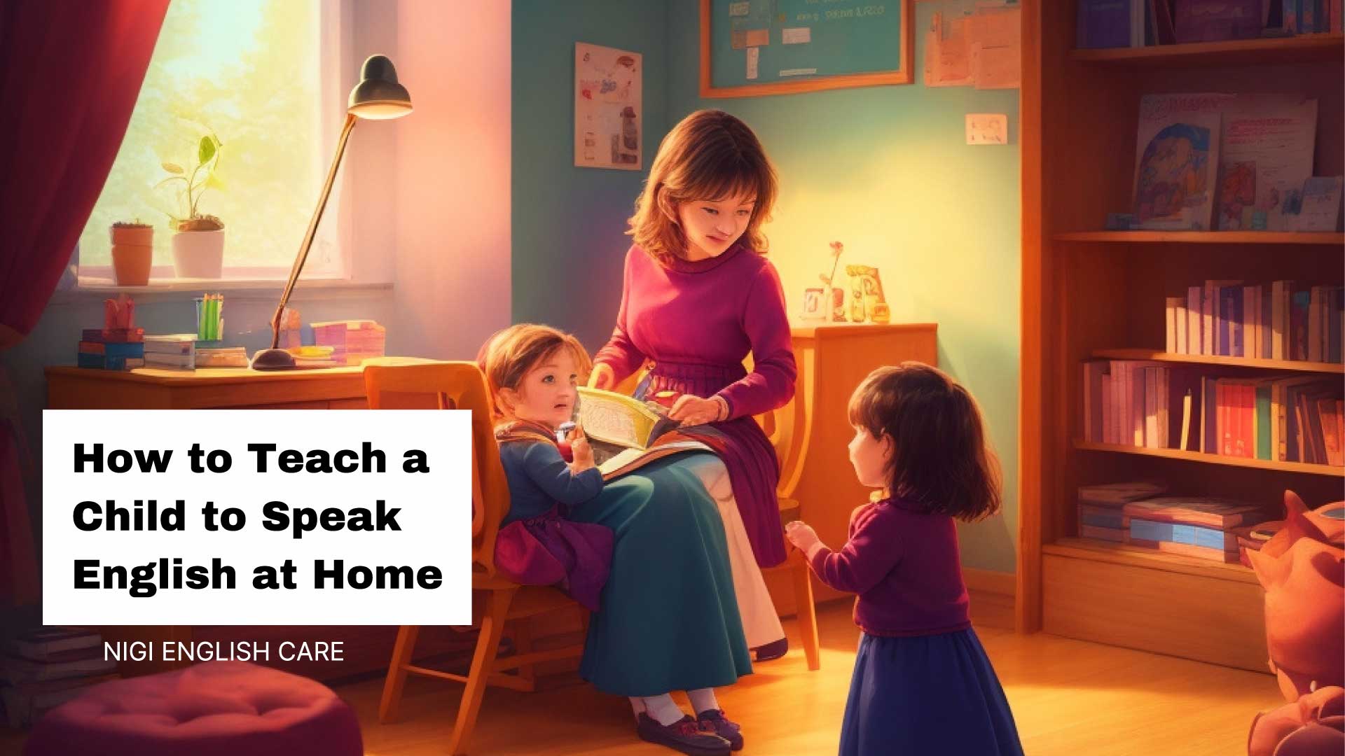 How to Teach a Child to Speak English at Home
